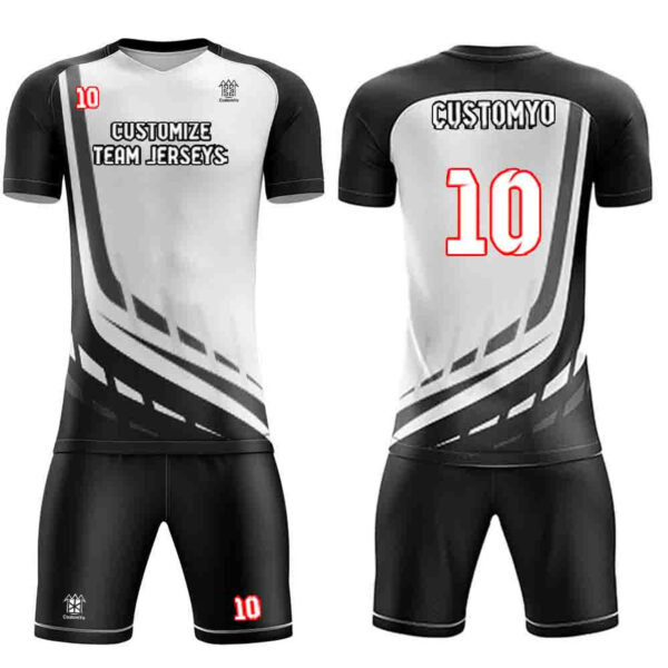 Custom Soccer Team Jerseys kits Full Sublimated Team name Player Names,Logo and Numbers  125